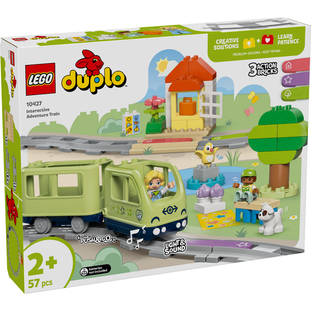 LEGO® DUPLO™ Interactive Adventure Train - Đồ chơi Tàu hỏa Phiêu lưu Tương tác LEGO 10427 - Hình ảnh sản phẩm