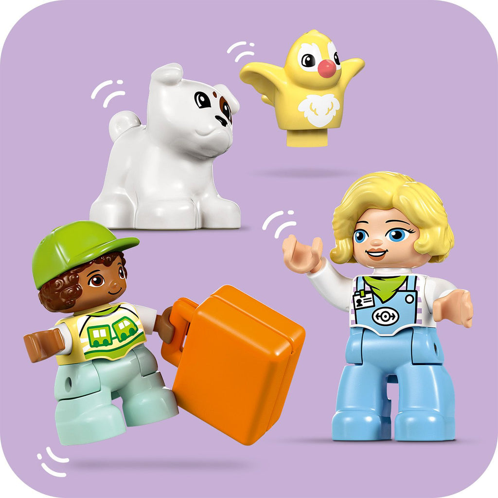 LEGO® DUPLO™ Interactive Adventure Train - Đồ chơi Tàu hỏa Phiêu lưu Tương tác LEGO 10427 - Hình ảnh bổ sung 6