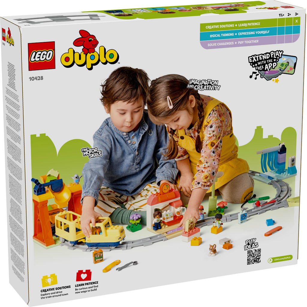 LEGO® DUPLO™ Big Interactive Community Train - Đồ chơi đoàn tàu thông minh cho bé (10428)