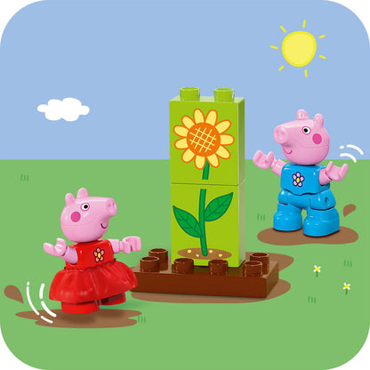 LEGO® DUPLO™ Peppa Pig Garden and Tree House (10431) Đồ Chơi Lắp Ráp Khu Vườn Và Ngôi Nhà Trên Cây LEGO LEGO - ảnh 3 - LEGO D