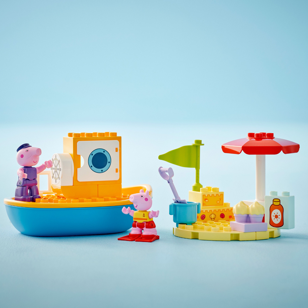LEGO® DUPLO™ Peppa Pig Boat Trip - Đồ chơi lắp ráp Chuyến du ngoạn bằng thuyền của Peppa Pig - LEGO 10432 - Hình ảnh bổ sung 5
