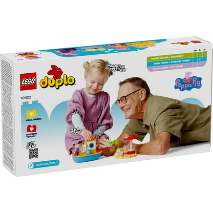 LEGO® DUPLO™ Peppa Pig Boat Trip - Đồ chơi lắp ráp Chuyến du ngoạn bằng thuyền của Peppa Pig - LEGO 10432
