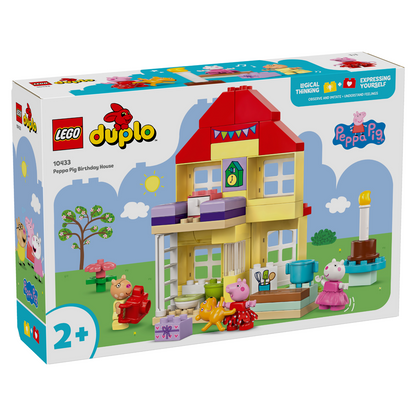 LEGO® DUPLO™ Peppa Pig Birthday House - Ngôi Nhà Sinh Nhật Peppa Pig - LEGO 10433 - Hình ảnh sản phẩm
