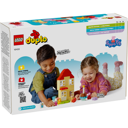 LEGO® DUPLO™ Peppa Pig Birthday House - Ngôi Nhà Sinh Nhật Peppa Pig - LEGO 10433 LEGO - LEGO Construction Set