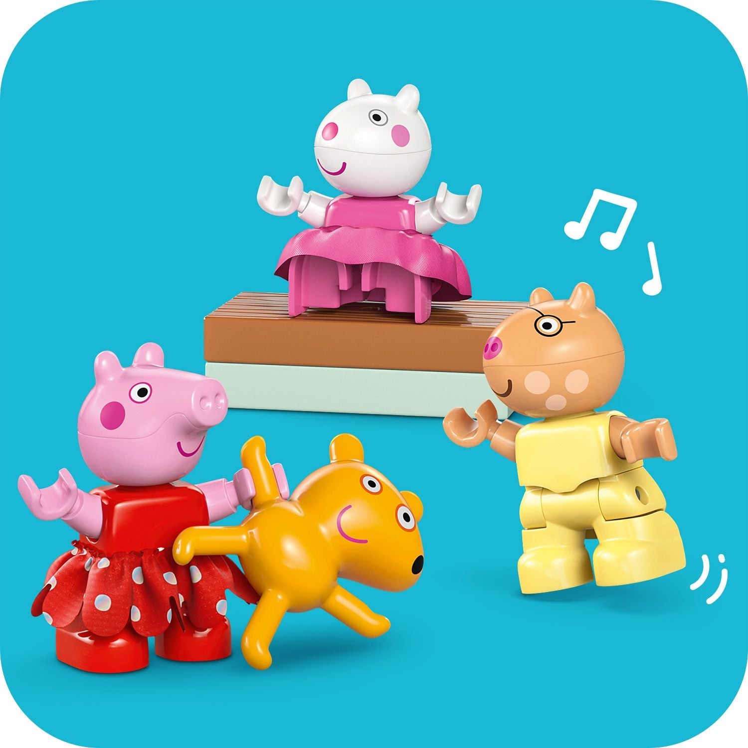 LEGO® DUPLO™ Peppa Pig Birthday House - Ngôi Nhà Sinh Nhật Peppa Pig - LEGO 10433 - Hình ảnh bổ sung 6