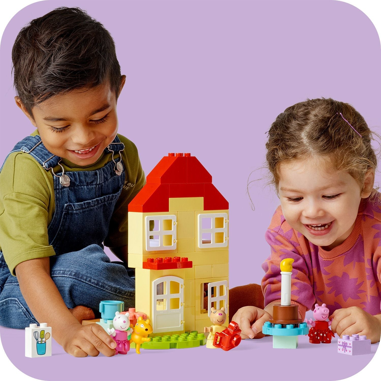 LEGO® DUPLO™ Peppa Pig Birthday House - Ngôi Nhà Sinh Nhật Peppa Pig - LEGO 10433 - Hình ảnh bổ sung 8