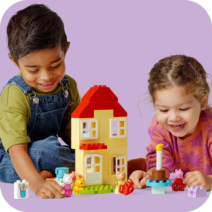 LEGO® DUPLO™ Peppa Pig Birthday House - Ngôi Nhà Sinh Nhật Peppa Pig - LEGO 10433 - Hình ảnh bổ sung 8