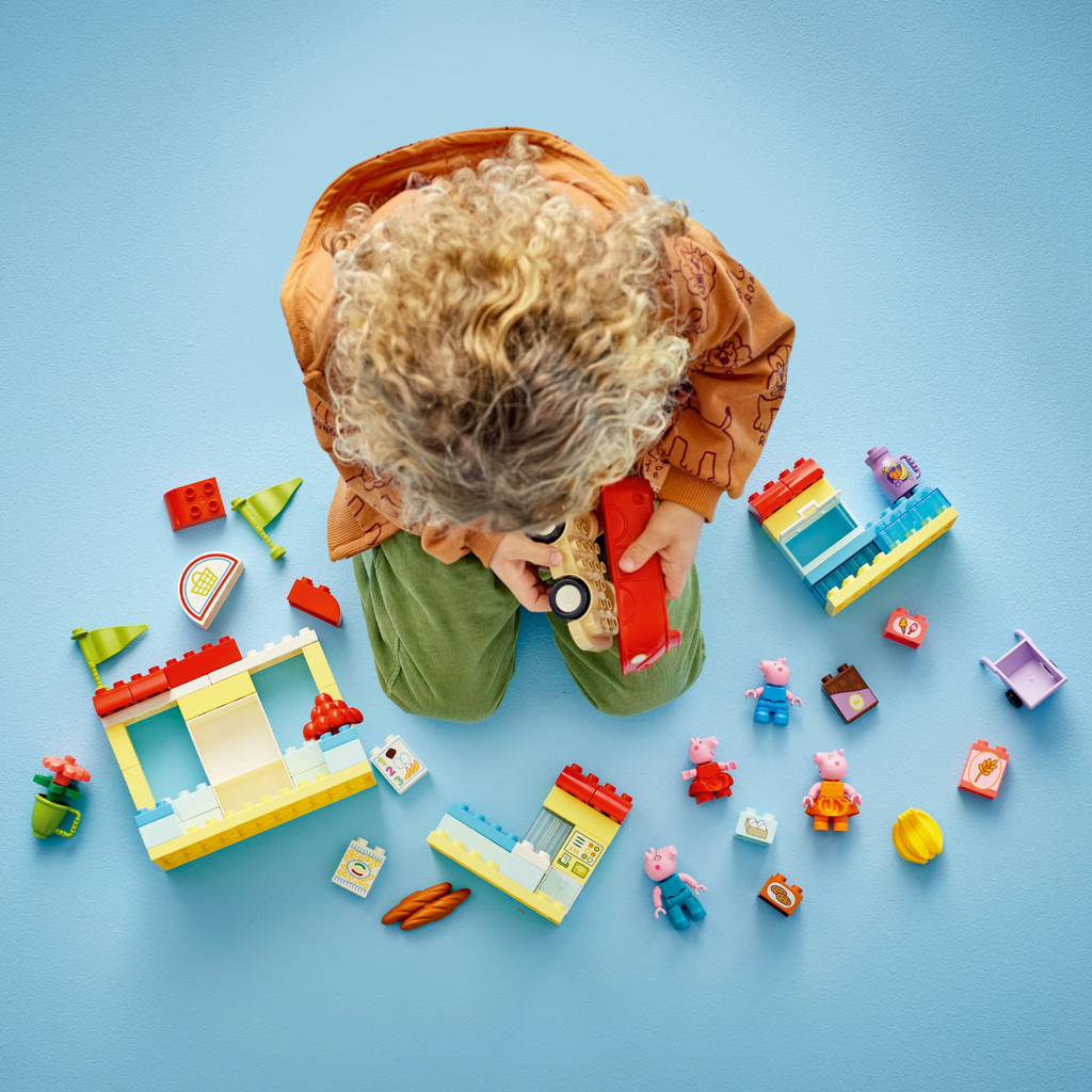LEGO® DUPLO™ Peppa Pig Supermarket - Đồ Chơi Lắp Ráp Siêu Thị Heo Peppa - LEGO 10434 - Góc nhìn khác 3