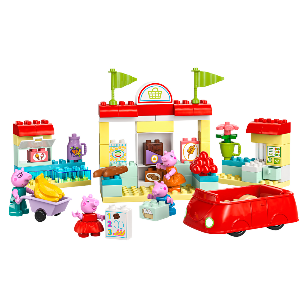 LEGO® DUPLO™ Peppa Pig Supermarket - Đồ Chơi Lắp Ráp Siêu Thị Heo Peppa - LEGO 10434 - Hình ảnh chi tiết 2