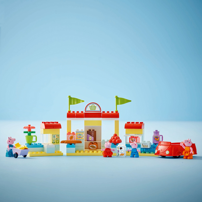 LEGO® DUPLO™ Peppa Pig Supermarket - Đồ Chơi Lắp Ráp Siêu Thị Heo Peppa - LEGO 10434 - Hình ảnh bổ sung 5
