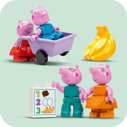 LEGO® DUPLO™ Peppa Pig Supermarket - Đồ Chơi Lắp Ráp Siêu Thị Heo Peppa - LEGO 10434 - Hình ảnh bổ sung 8