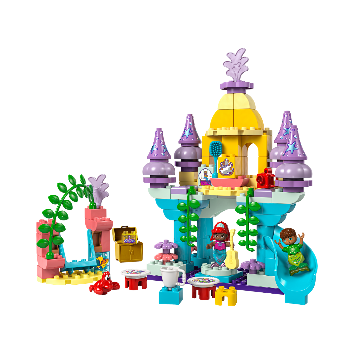 LEGO® DUPLO™ Disney™ Ariel's Magical Underwater Palace - Đồ Chơi Lắp Ráp Lâu Đài Dưới Nước LEGO 10435 - Hình ảnh chi tiết 2