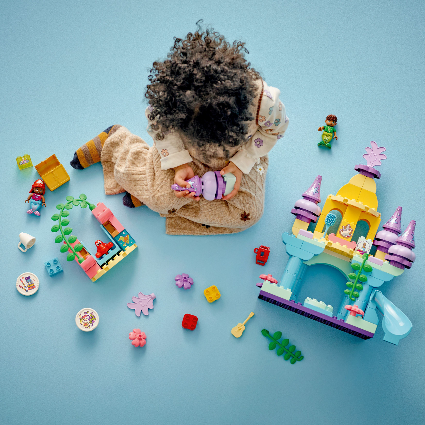 LEGO® DUPLO™ Disney™ Ariel's Magical Underwater Palace - Đồ Chơi Lắp Ráp Lâu Đài Dưới Nước LEGO 10435 - Góc nhìn khác 3
