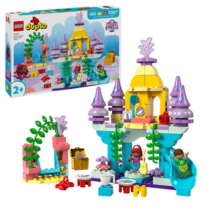 LEGO® DUPLO™ Disney™ Ariel's Magical Underwater Palace - Đồ Chơi Lắp Ráp Lâu Đài Dưới Nước LEGO 10435