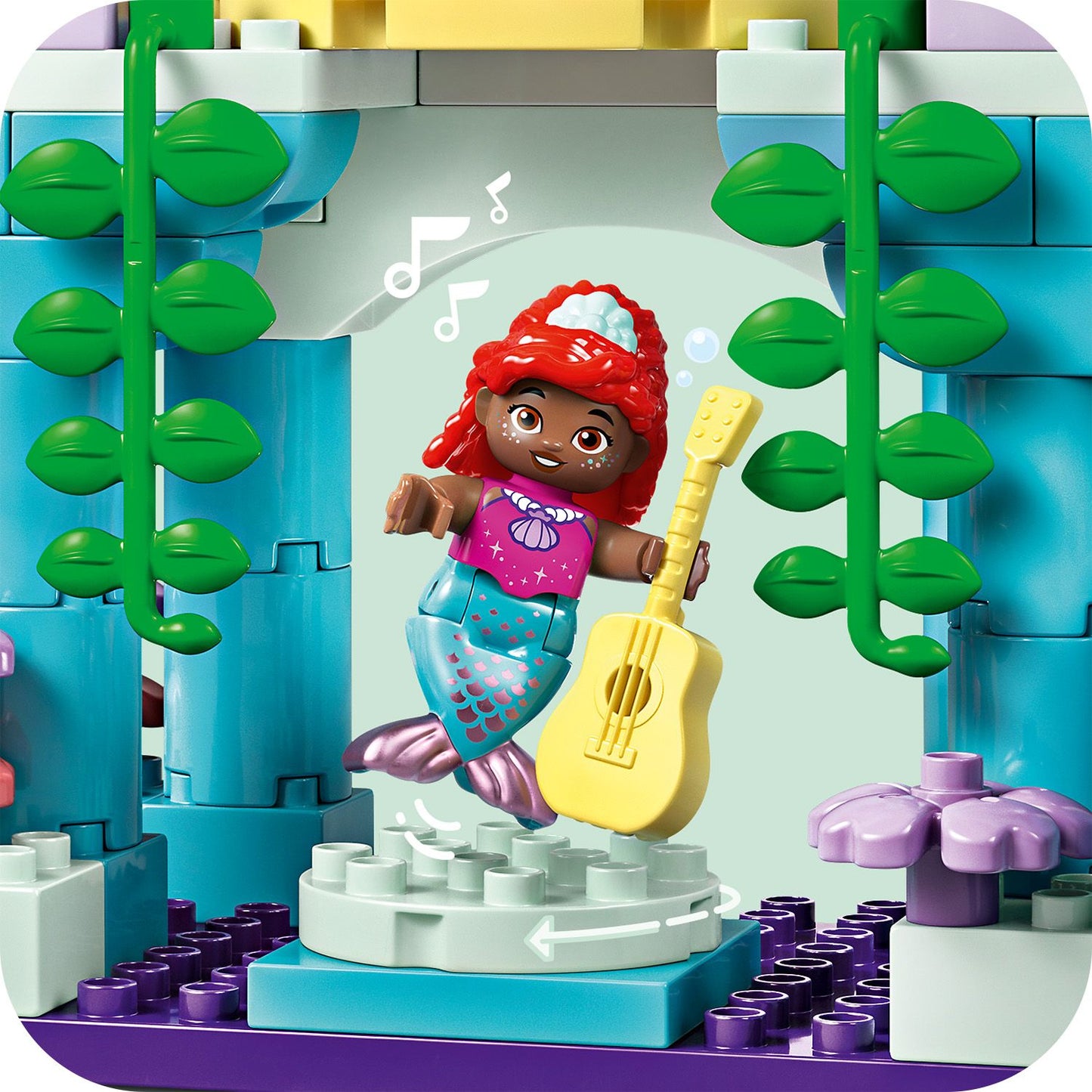 LEGO® DUPLO™ Disney™ Ariel's Magical Underwater Palace - Đồ Chơi Lắp Ráp Lâu Đài Dưới Nước LEGO 10435 LEGO - ảnh 1 - LEGO DUP