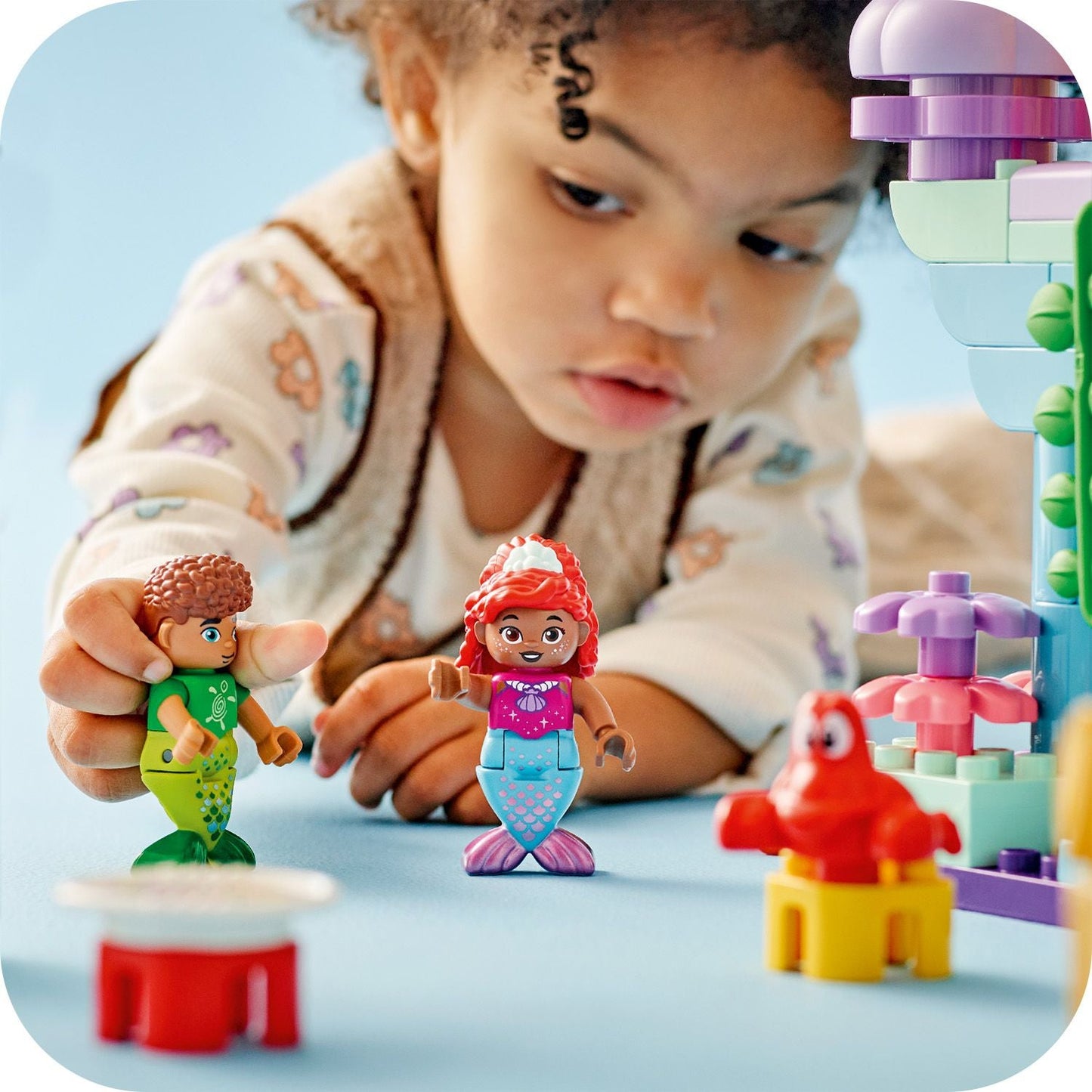 LEGO® DUPLO™ Disney™ Ariel's Magical Underwater Palace - Đồ Chơi Lắp Ráp Lâu Đài Dưới Nước LEGO 10435 LEGO - ảnh 3 - LEGO DUP