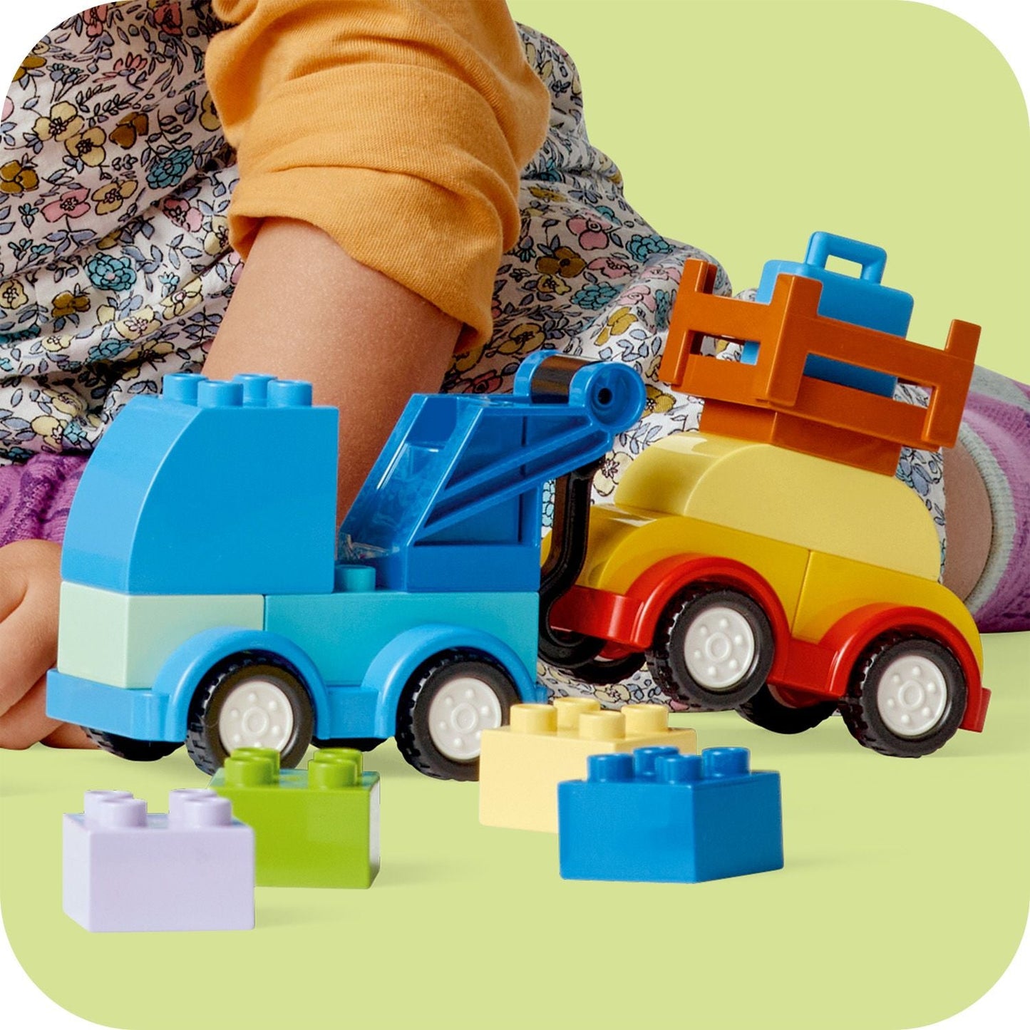 LEGO® DUPLO® Classic Cars and Trucks Brick Box Đồ chơi lắp ráp Xe hơi và Xe tải (10439) - Hình ảnh bổ sung 7