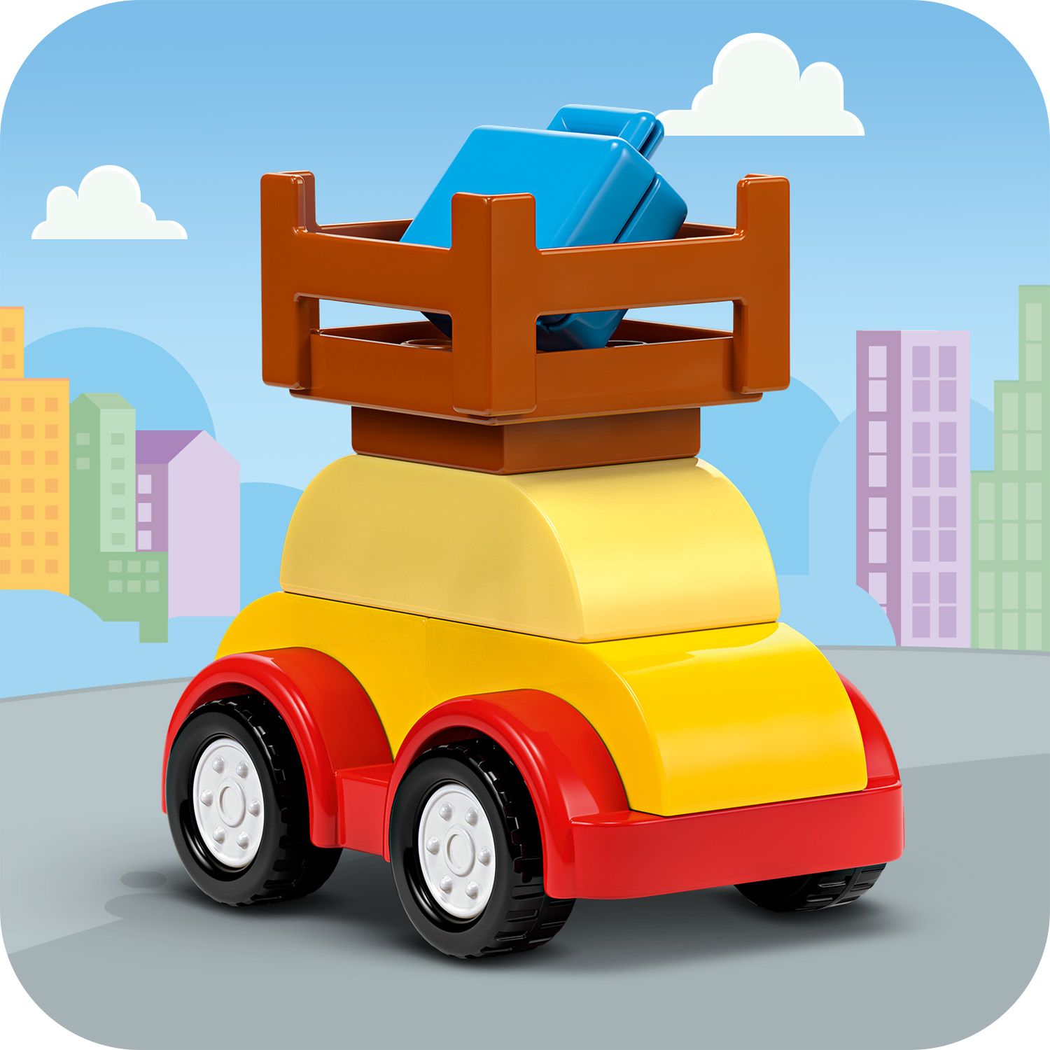 LEGO® DUPLO® Classic Cars and Trucks Brick Box Đồ chơi lắp ráp Xe hơi và Xe tải (10439) - Hình ảnh bổ sung 9