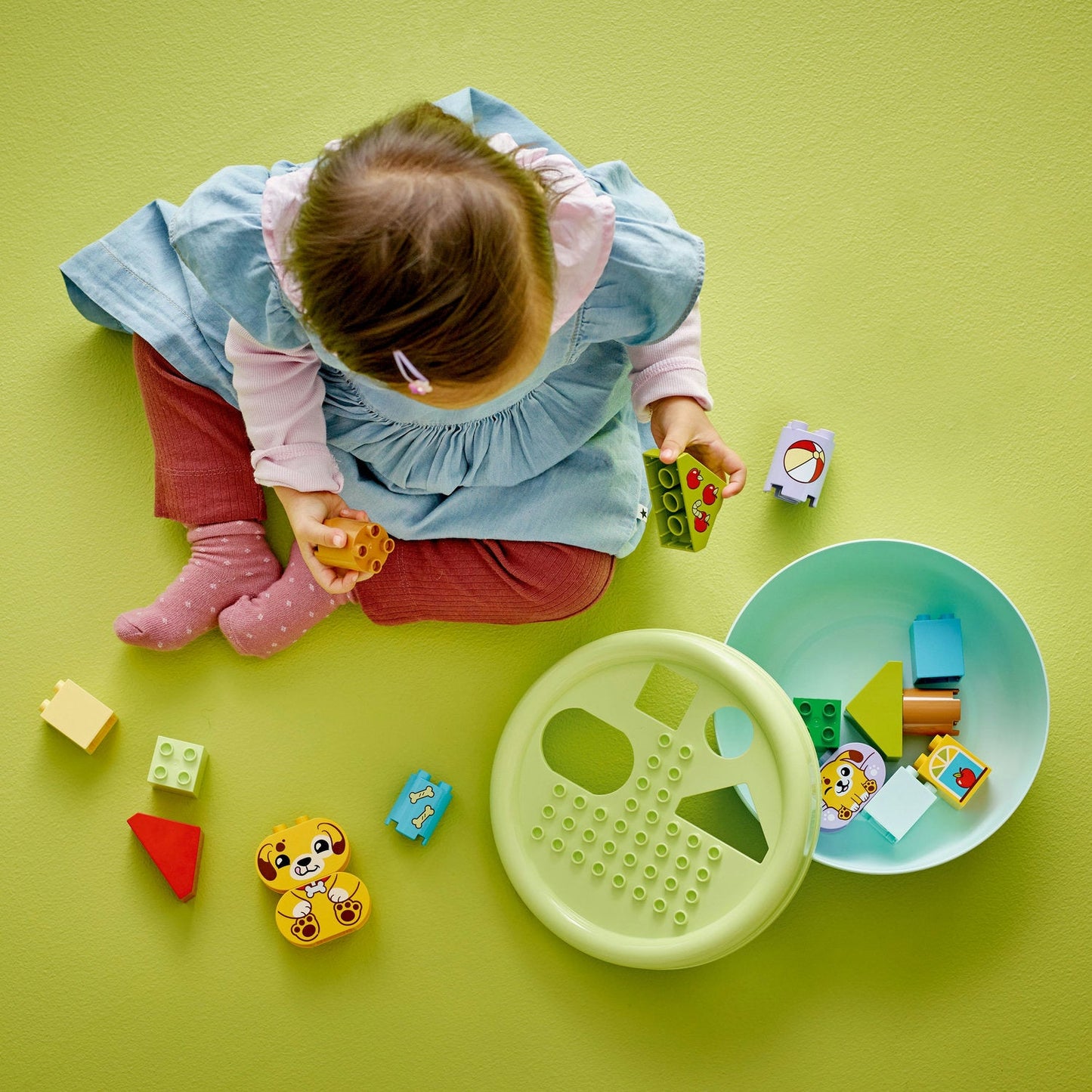 LEGO® DUPLO™ Shape Sorter: Puppy House - Đồ Chơi Phân Loại Hình Khối Nhà Của Cún 10441 - Hình ảnh bổ sung 4