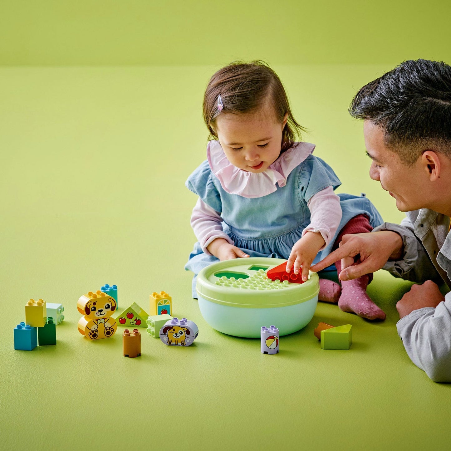 LEGO® DUPLO™ Shape Sorter: Puppy House - Đồ Chơi Phân Loại Hình Khối Nhà Của Cún 10441 - Góc nhìn khác 3