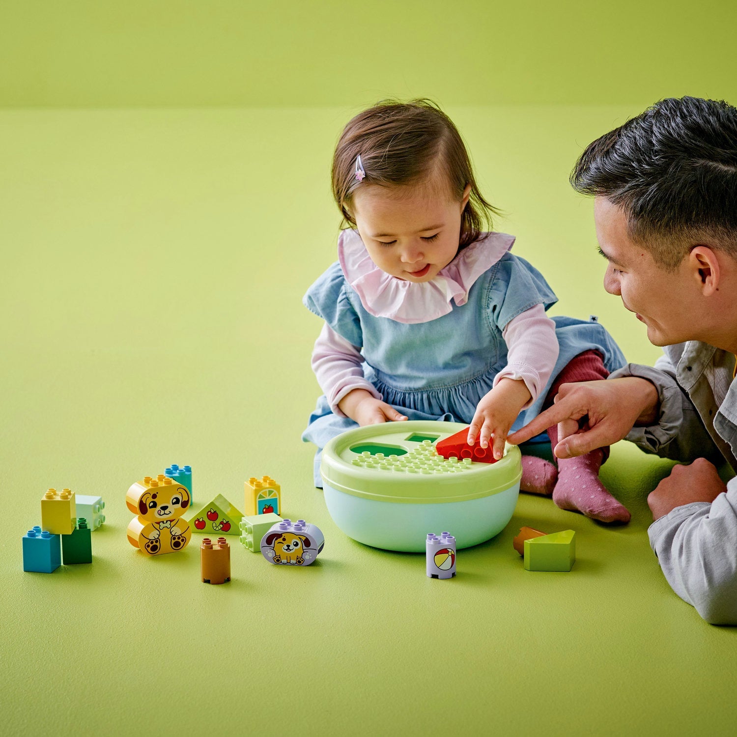 LEGO® DUPLO™ Shape Sorter: Puppy House - Đồ Chơi Phân Loại Hình Khối Nhà Của Cún 10441 - Góc nhìn khác 3