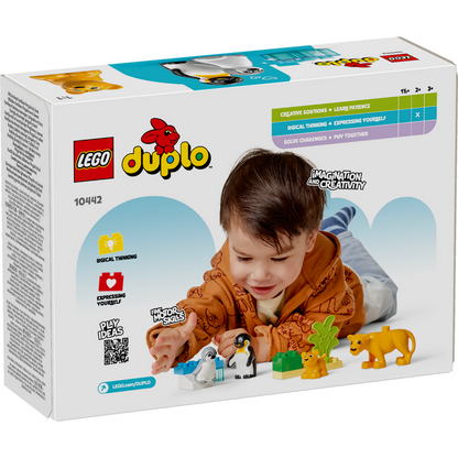 LEGO® DUPLO™ Wild Animal Families: Penguins & Lions - Đồ chơi lắp ráp Gia đình Động vật - LEGO 10442 - Hình ảnh bổ sung 9