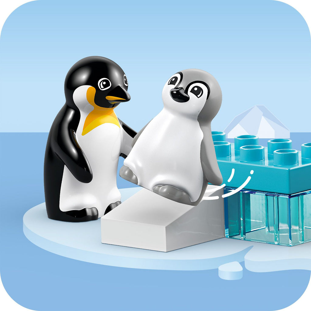 LEGO® DUPLO™ Wild Animal Families: Penguins & Lions - Đồ chơi lắp ráp Gia đình Động vật - LEGO 10442 - Hình ảnh bổ sung 7