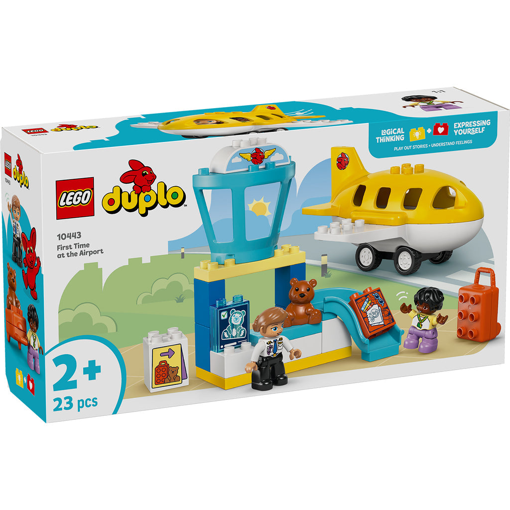 LEGO® DUPLO™ First Time at the Airport - Bộ Đồ Chơi Lắp Ráp Chuyến Bay Đầu Tiên - LEGO 10443 - Hình ảnh sản phẩm