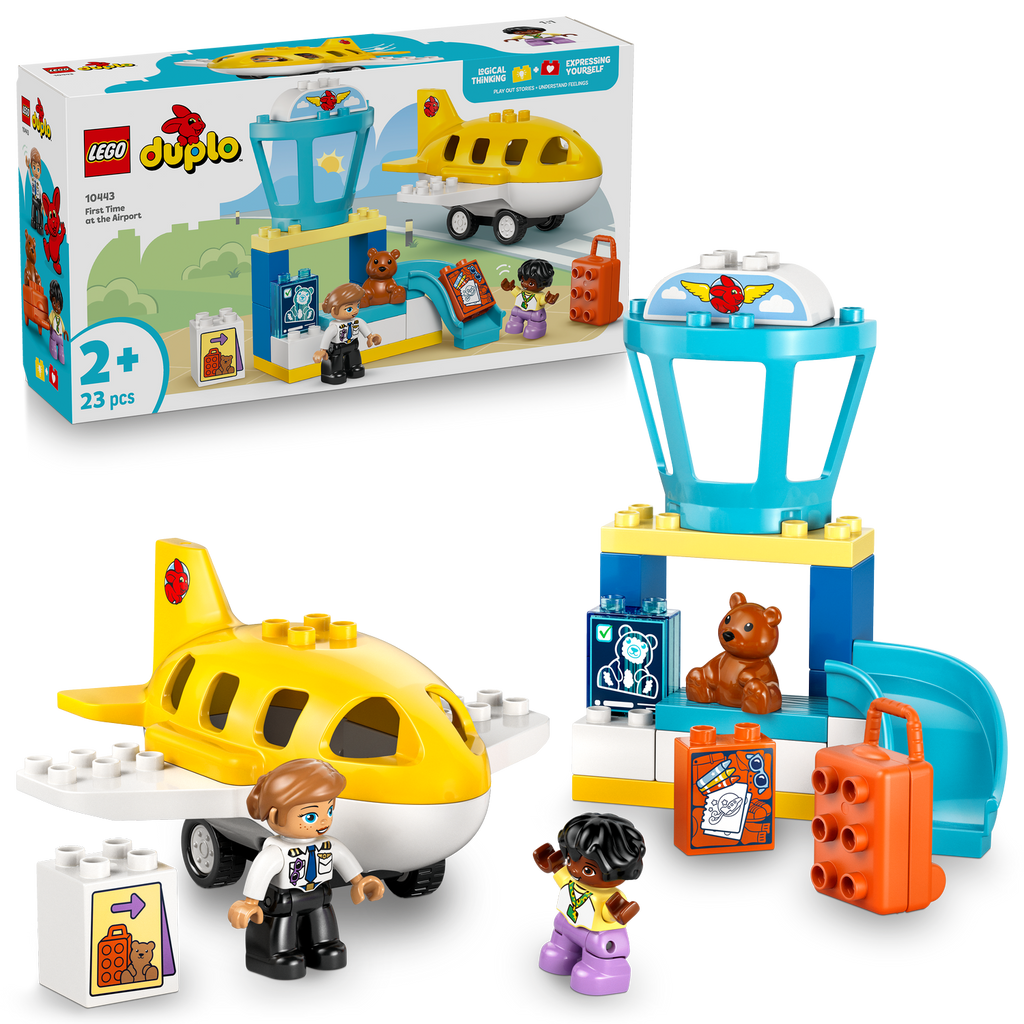 LEGO® DUPLO™ First Time at the Airport - Bộ Đồ Chơi Lắp Ráp Chuyến Bay Đầu Tiên - LEGO 10443 LEGO - ảnh 5 - Lego