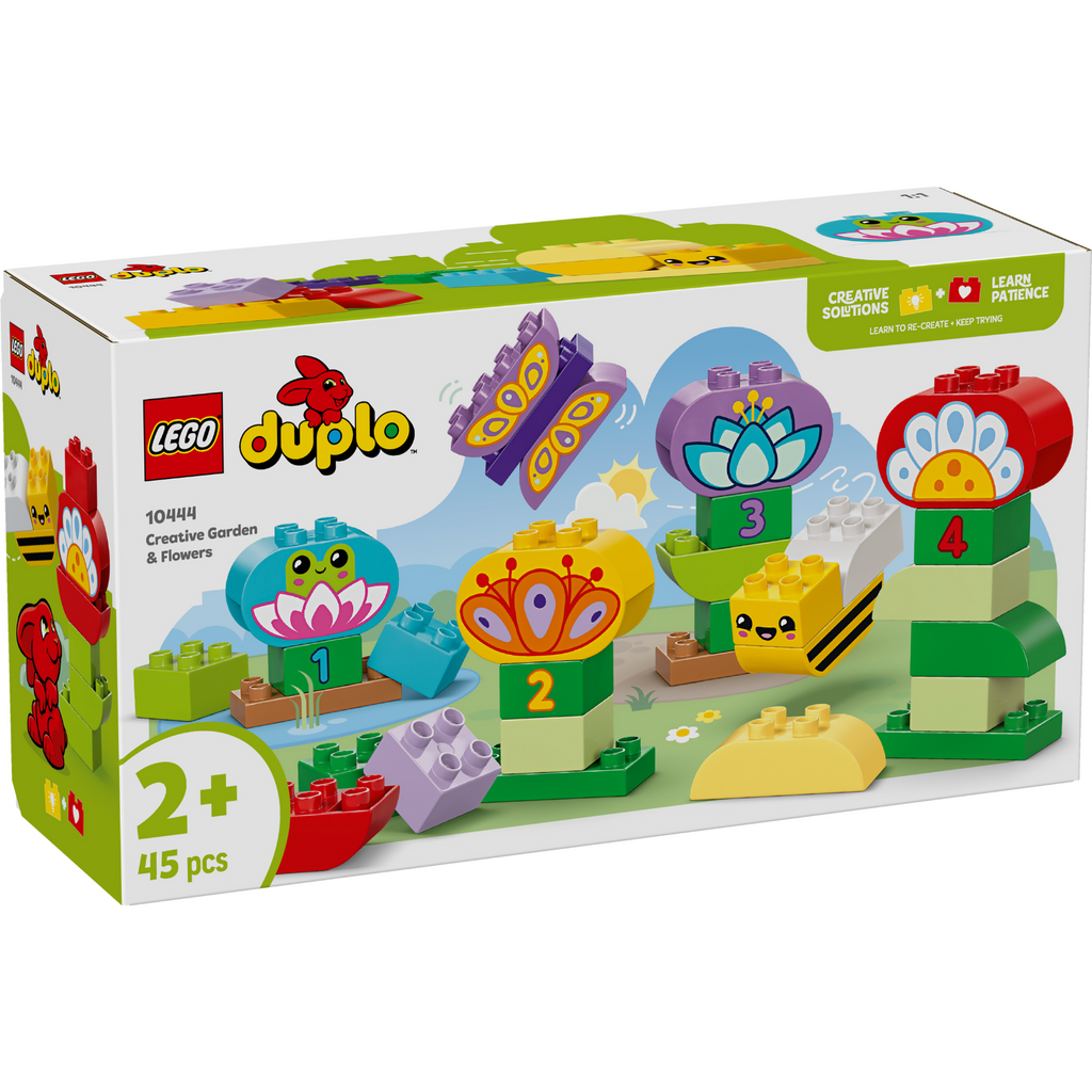 LEGO® DUPLO™ Creative Garden & Flowers - Bộ Đồ Chơi Xếp Hình Khu Vườn Sáng Tạo 10444 - Hình ảnh sản phẩm
