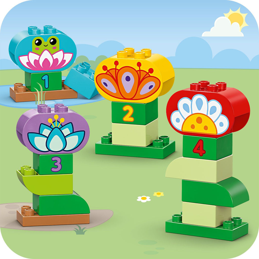 LEGO® DUPLO™ Creative Garden & Flowers - Bộ Đồ Chơi Xếp Hình Khu Vườn Sáng Tạo 10444 LEGO - ảnh 1 - Building Sets