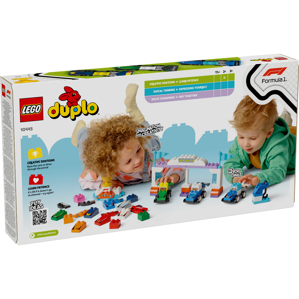 LEGO® DUPLO™ F1® Team Race Cars & Drivers - Đồ chơi lắp ráp Đội Đua Xe F1 - LEGO 10445 - Hình ảnh bổ sung 6
