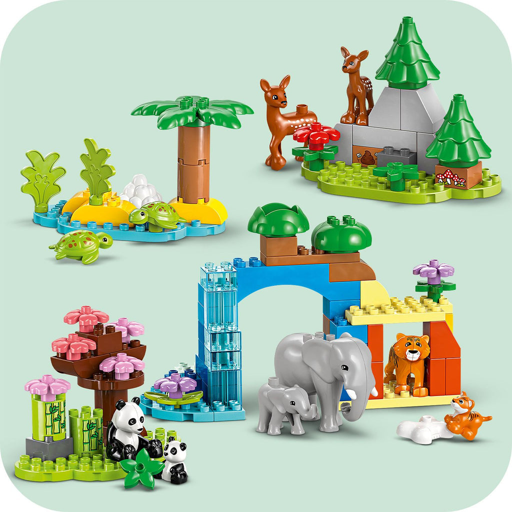 LEGO® DUPLO™ 3in1 Wild Animal Families - Bộ Đồ Chơi Động Vật Hoang Dã 3 Trong 1 - LEGO 10446 - Hình ảnh bổ sung 7