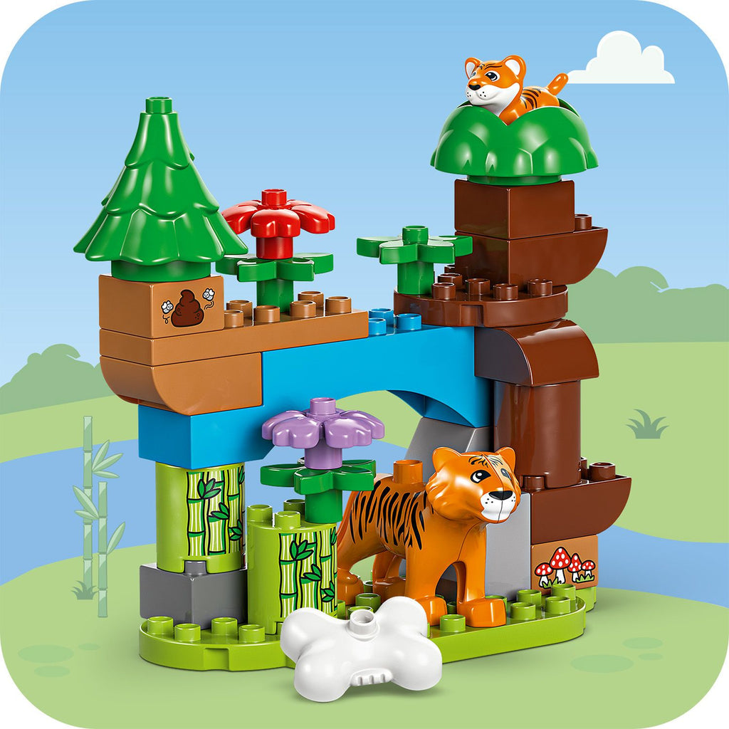LEGO® DUPLO™ 3in1 Wild Animal Families - Bộ Đồ Chơi Động Vật Hoang Dã 3 Trong 1 - LEGO 10446 - Hình ảnh bổ sung 6