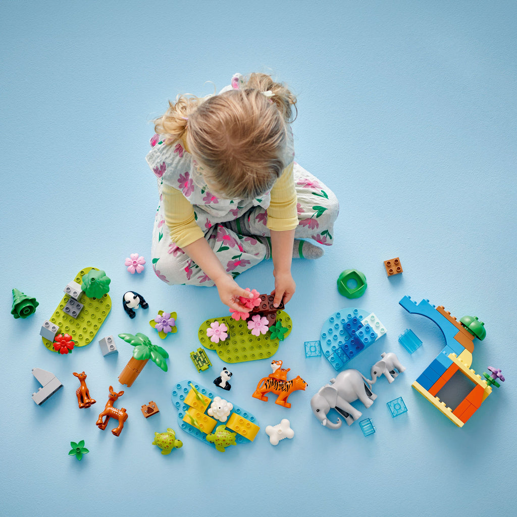 LEGO® DUPLO™ 3in1 Wild Animal Families - Bộ Đồ Chơi Động Vật Hoang Dã 3 Trong 1 - LEGO 10446 - Góc nhìn khác 3