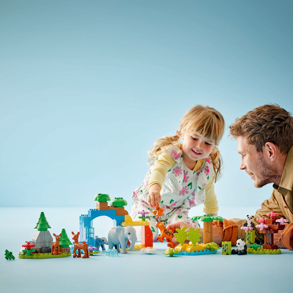 LEGO® DUPLO™ 3in1 Wild Animal Families - Bộ Đồ Chơi Động Vật Hoang Dã 3 Trong 1 - LEGO 10446 - Hình ảnh bổ sung 4