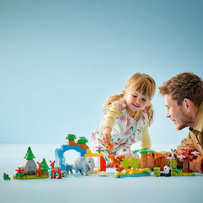 LEGO® DUPLO™ 3in1 Wild Animal Families - Bộ Đồ Chơi Động Vật Hoang Dã 3 Trong 1 - LEGO 10446 - Hình ảnh bổ sung 4
