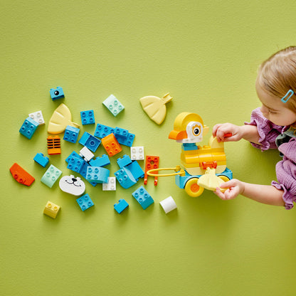 LEGO® DUPLO™ 3in1 Animals on Wheels - Đồ chơi lắp ráp động vật 3 trong 1 - LEGO 10448 - Hình ảnh bổ sung 4