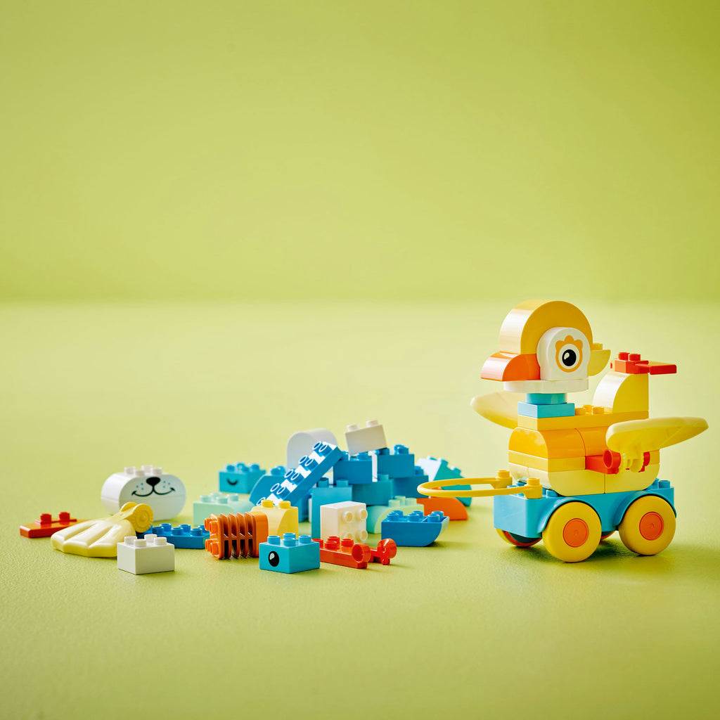 LEGO® DUPLO™ 3in1 Animals on Wheels - Đồ chơi lắp ráp động vật 3 trong 1 - LEGO 10448 - Hình ảnh bổ sung 5