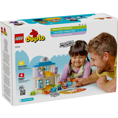 LEGO® DUPLO™ First Time: Visit with the Doctor - Bộ Đồ Chơi Bé Đi Khám Bác Sĩ - LEGO 10449 - Hình ảnh bổ sung 9