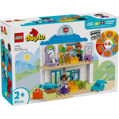 LEGO® DUPLO™ First Time: Visit with the Doctor - Bộ Đồ Chơi Bé Đi Khám Bác Sĩ - LEGO 10449 - Hình ảnh sản phẩm