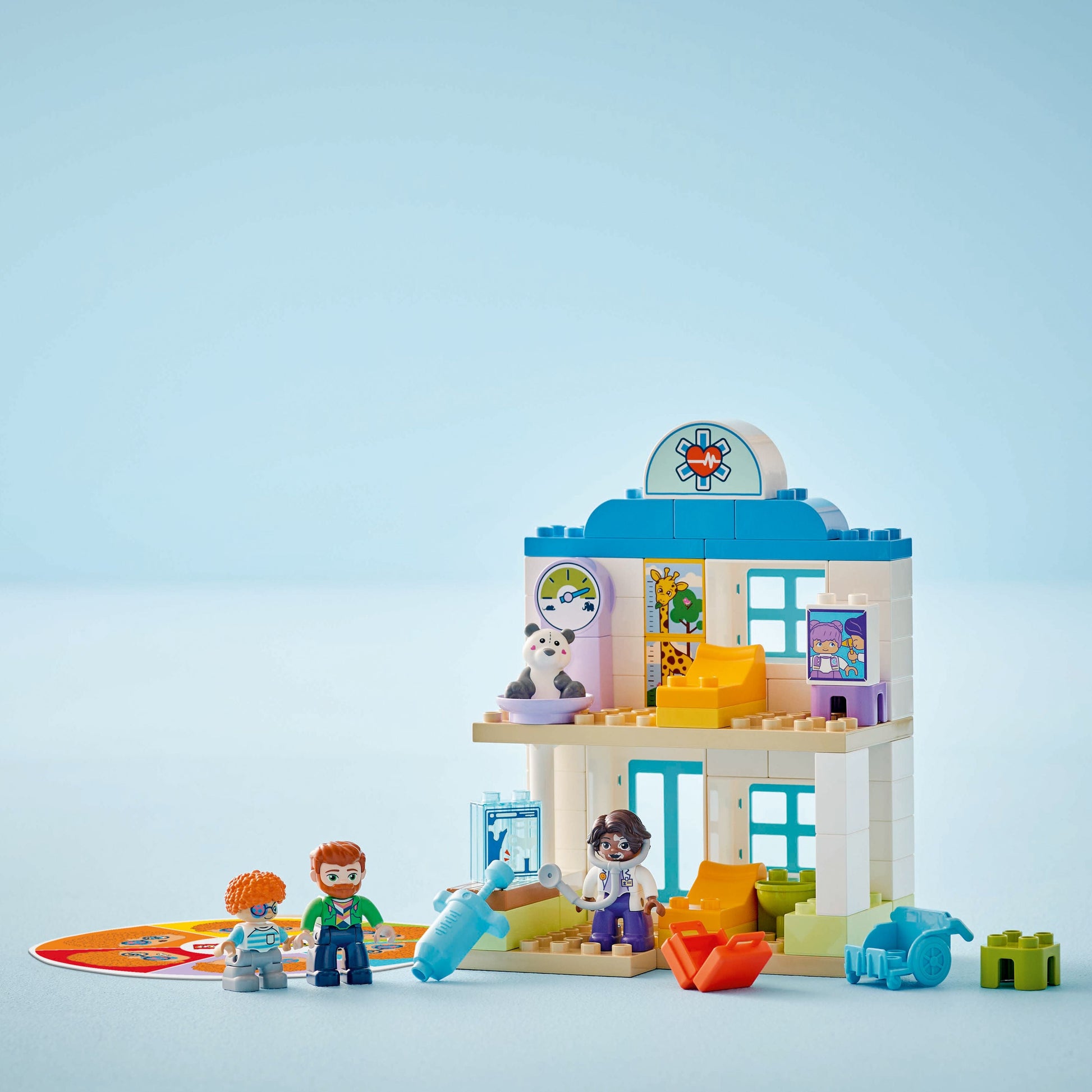 LEGO® DUPLO™ First Time: Visit with the Doctor - Bộ Đồ Chơi Bé Đi Khám Bác Sĩ - LEGO 10449 - Hình ảnh bổ sung 5