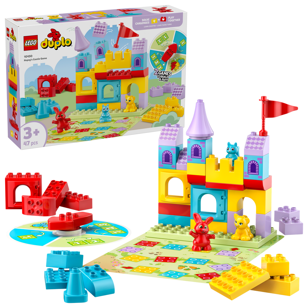 LEGO® DUPLO™ Hopsy's Castle Game - Trò Chơi Cờ Bàn Giáo Dục (10450) - LEGO LEGO - ảnh 7 - Board Game