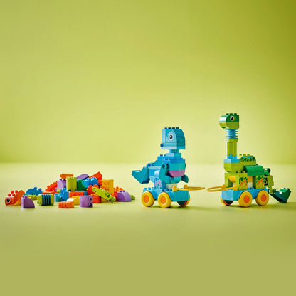 LEGO® DUPLO® 3in1 Dinosaurs on Wheels - Bộ Đồ Chơi Khủng Long 3 Trong 1 - LEGO 10451 - Hình ảnh bổ sung 5