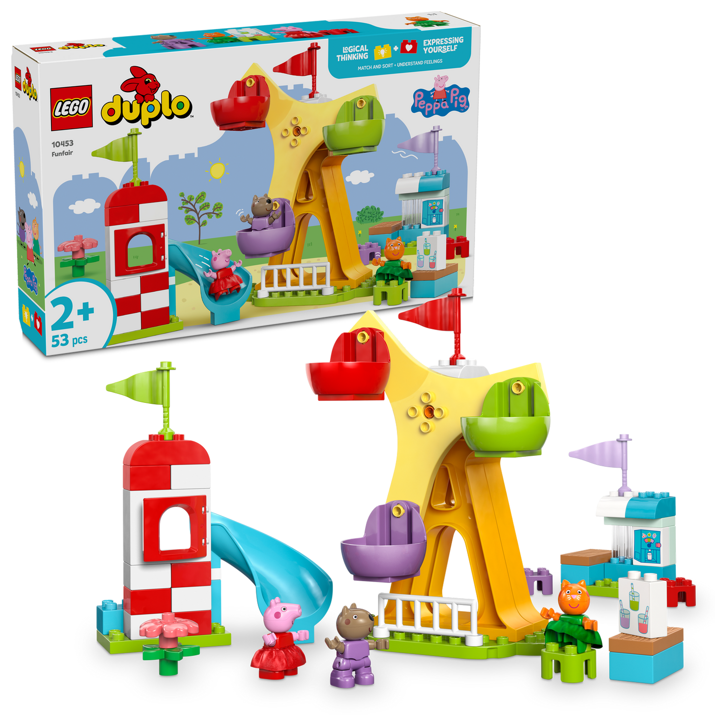 LEGO® DUPLO™ Peppa Pig Funfair