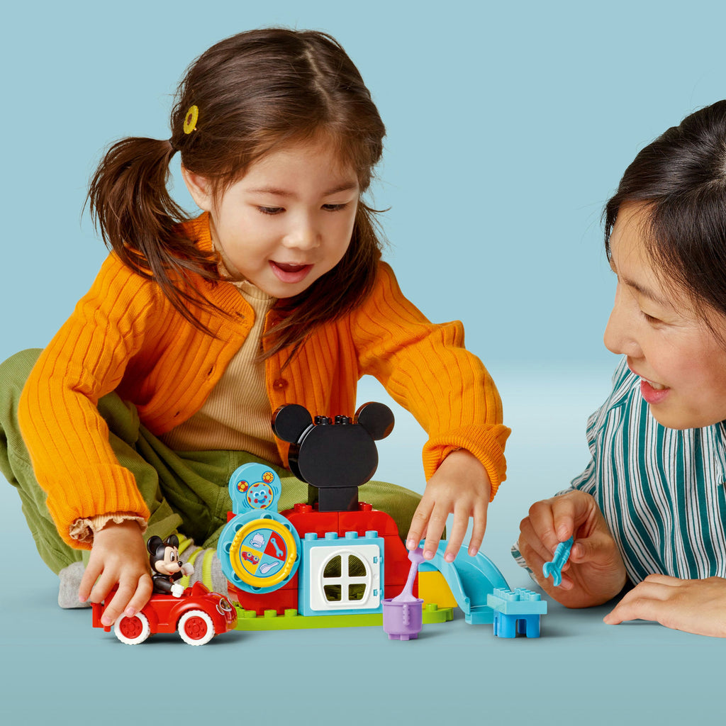 LEGO® DUPLO™ Mickey Mouse Clubhouse & Car - Đồ Chơi Lắp Ráp Nhà Câu Lạc Bộ Mickey - LEGO 10454 - Hình ảnh bổ sung 6