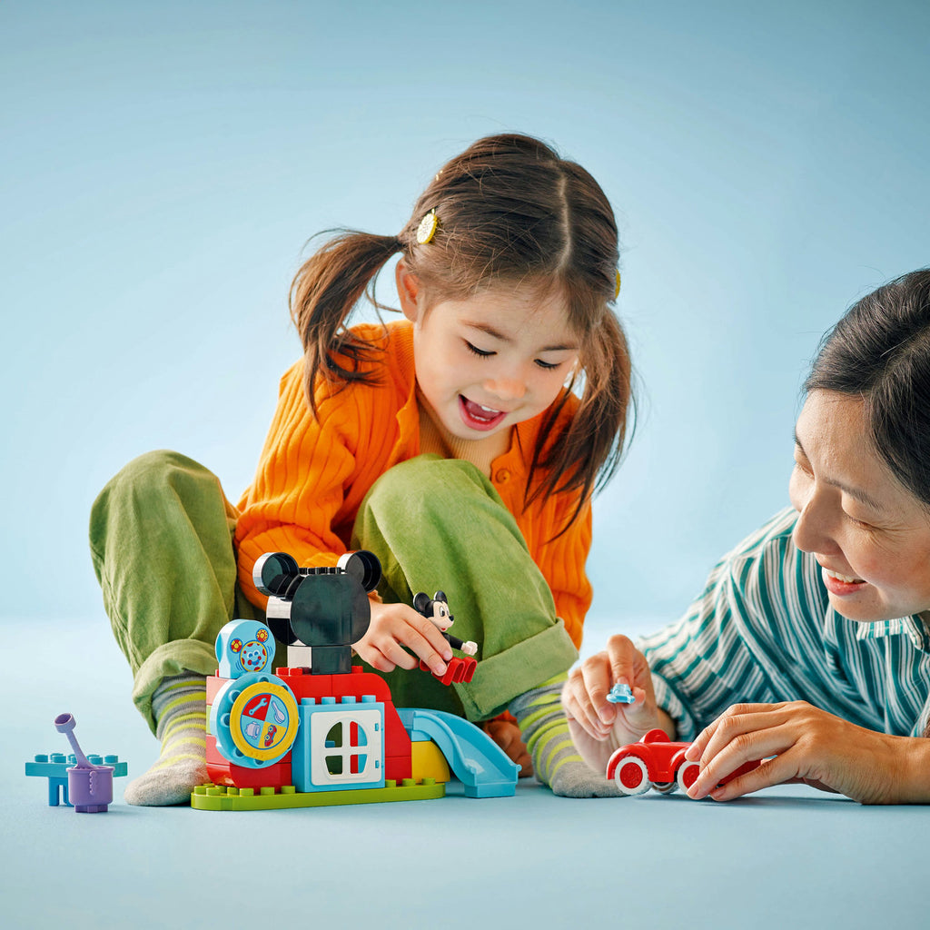 LEGO® DUPLO™ Mickey Mouse Clubhouse & Car - Đồ Chơi Lắp Ráp Nhà Câu Lạc Bộ Mickey - LEGO 10454 - Hình ảnh bổ sung 4