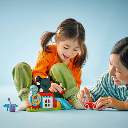 LEGO® DUPLO™ Mickey Mouse Clubhouse & Car - Đồ Chơi Lắp Ráp Nhà Câu Lạc Bộ Mickey - LEGO 10454 - Hình ảnh bổ sung 4