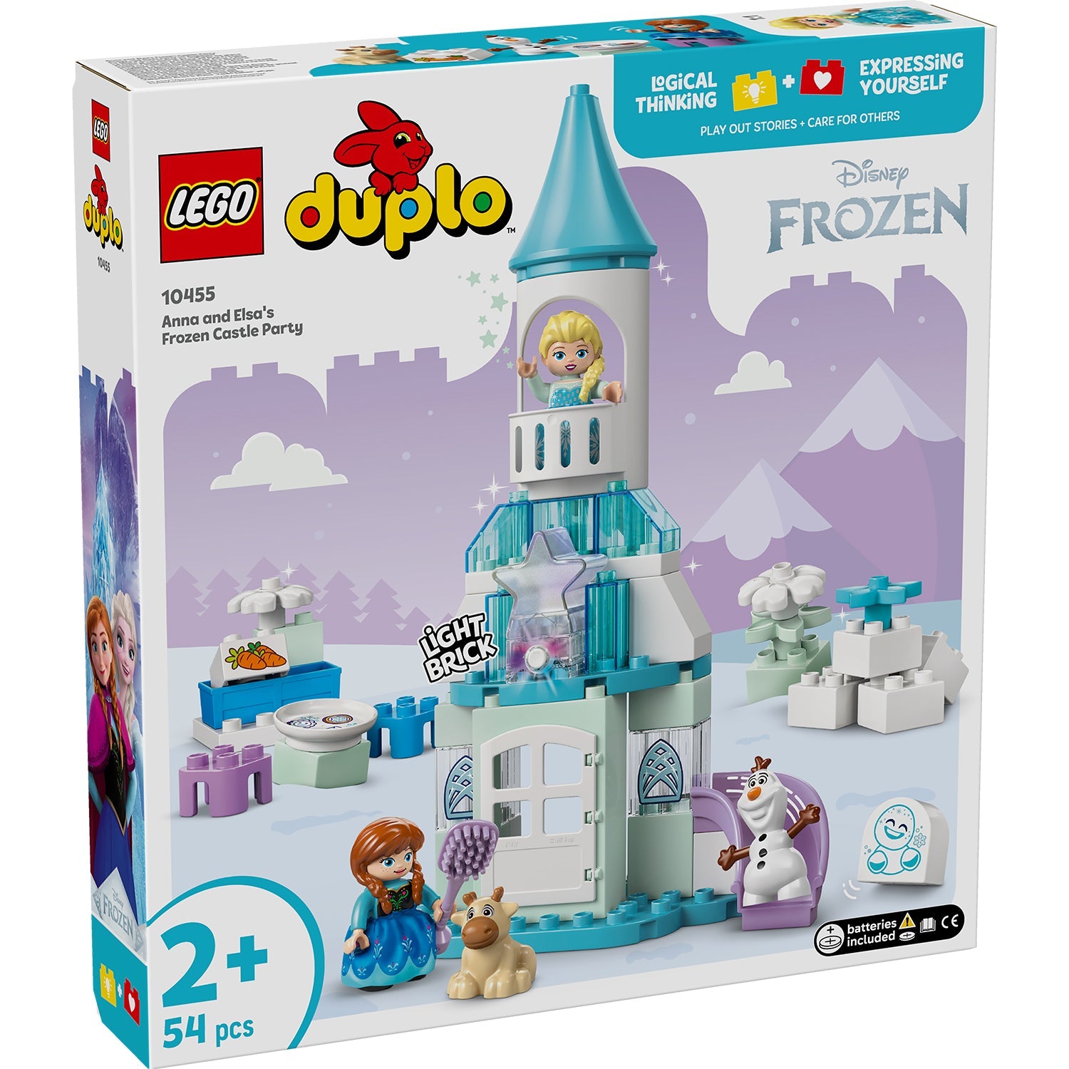 LEGO® DUPLO™ Frozen Anna and Elsa's Frozen Castle Party - Bộ Đồ Chơi Lắp Ráp Lâu Đài Disney Frozen 10455 - Hình ảnh sản phẩm