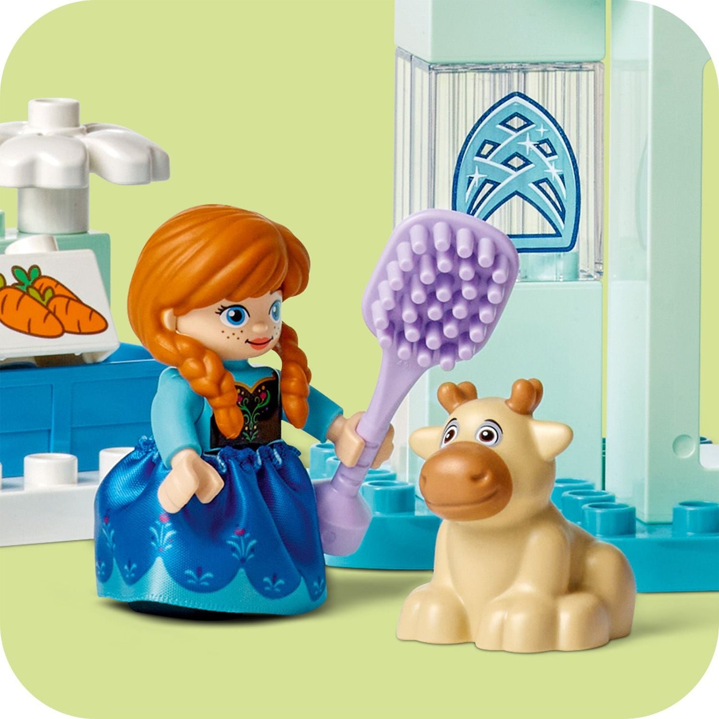 LEGO® DUPLO™ Frozen Anna and Elsa's Frozen Castle Party - Bộ Đồ Chơi Lắp Ráp Lâu Đài Disney Frozen 10455 LEGO - ảnh 1 - LEGO 